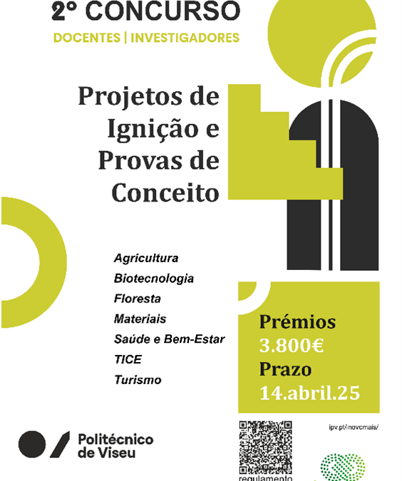 Vencedores do Concurso de Projetos de Ignição e Provas de Conceito