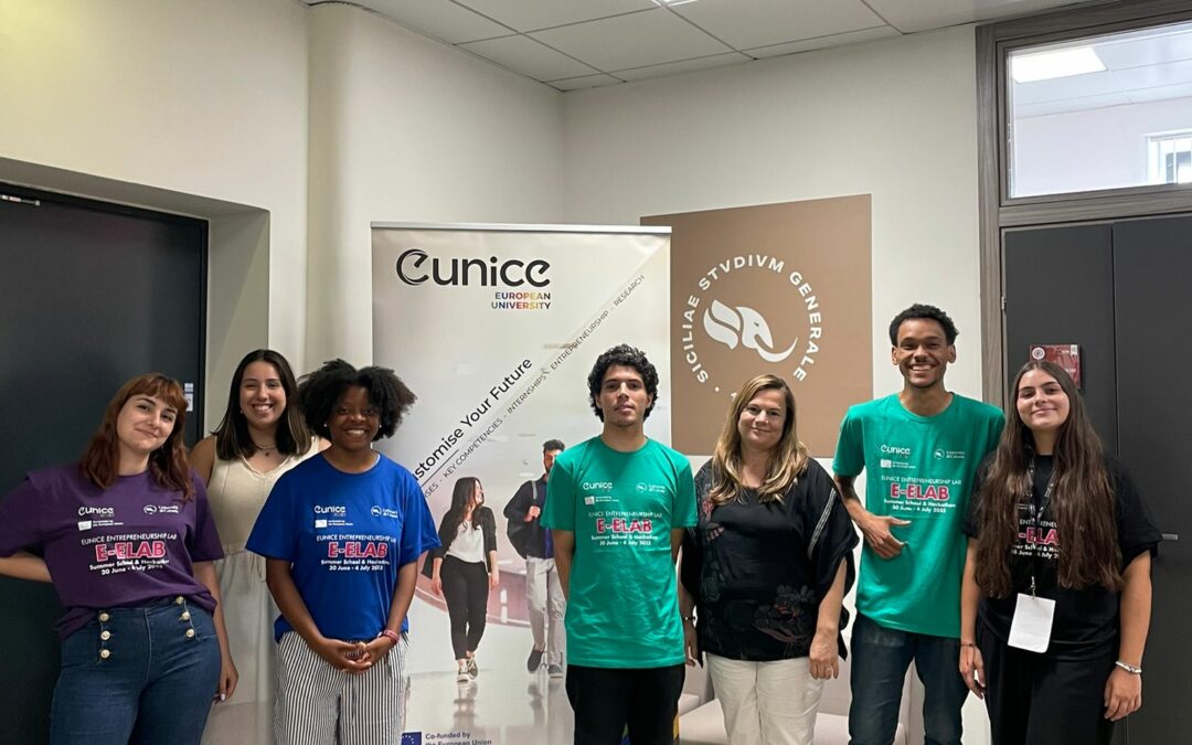 Estudantes do IPV representaram Portugal no EUNICE ELab em Catânia