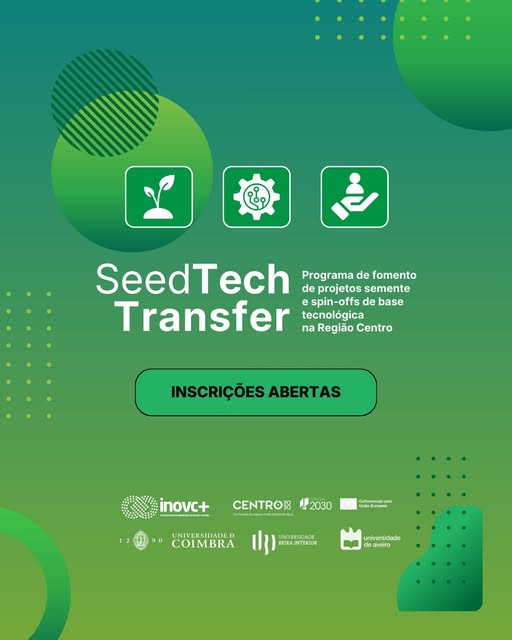 Inscrições Abertas para o Seed Tech Transfer